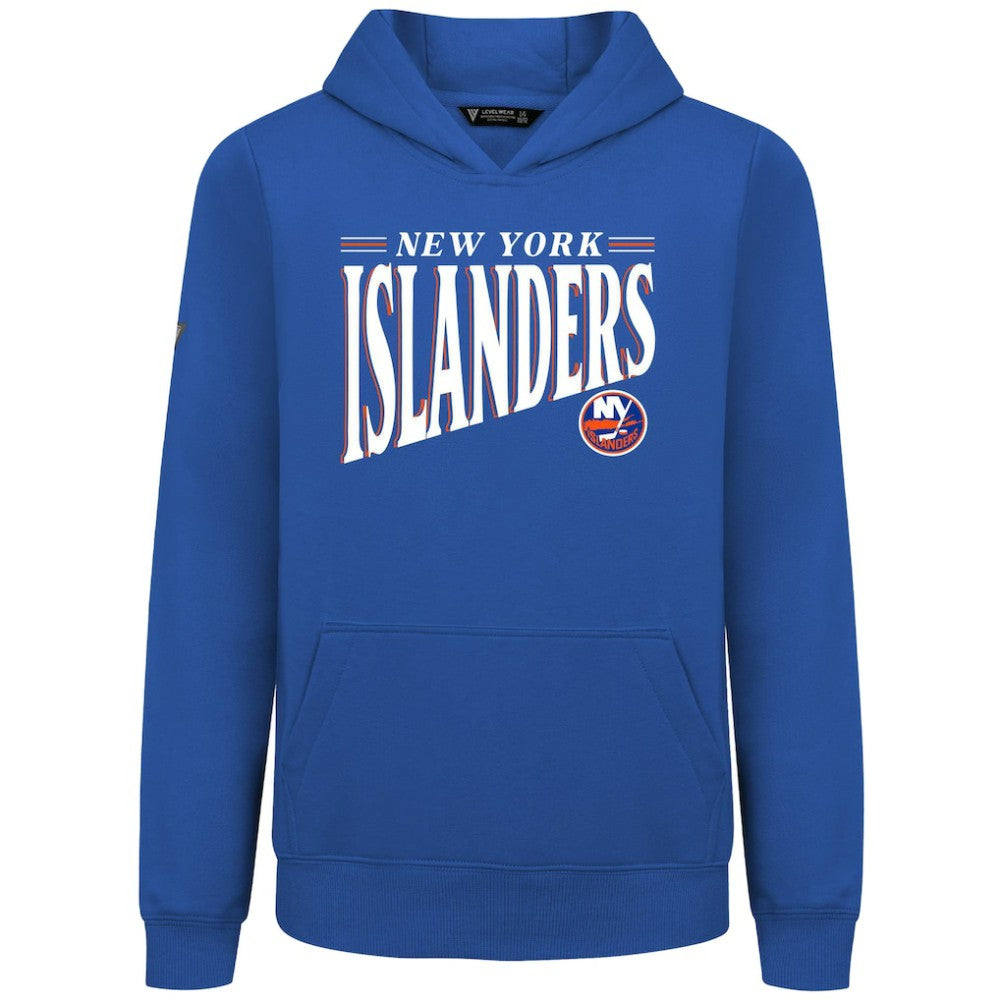 New York Islanders Levelwear Youth Jr Podium Tally Pullover Hoodie For Sale