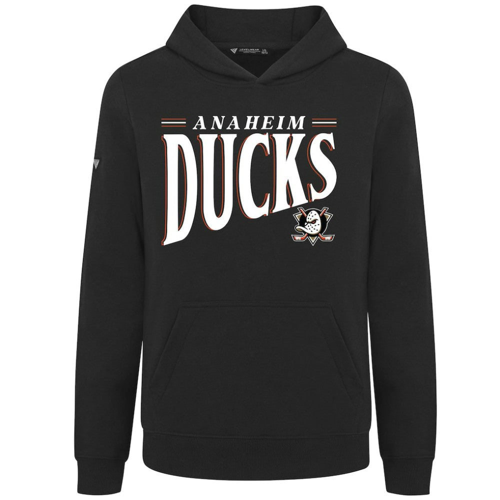 Anaheim Ducks Levelwear Youth Jr Podium Tally Pullover Hoodie On Sale