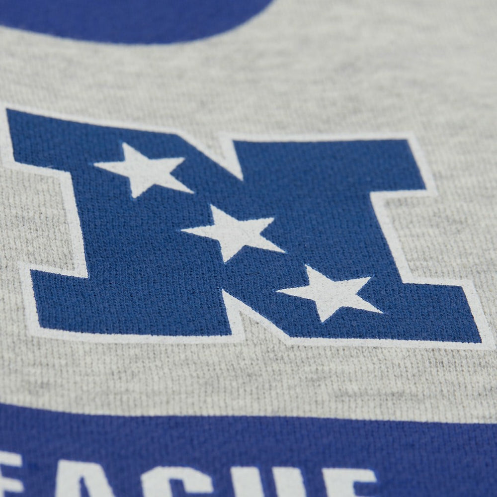 New York Giants Mitchell & Ness All Over Print Vintage Fleece Crewneck Sweatshirt