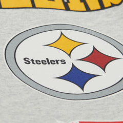 Pittsburgh Steelers Mitchell & Ness All Over Print Vintage Fleece Crewneck Sweatshirt
