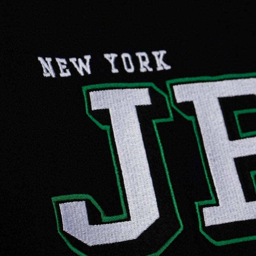 New York Jets Mitchell & Ness Training Camp Vintage Logos Long Sleeve T-Shirt