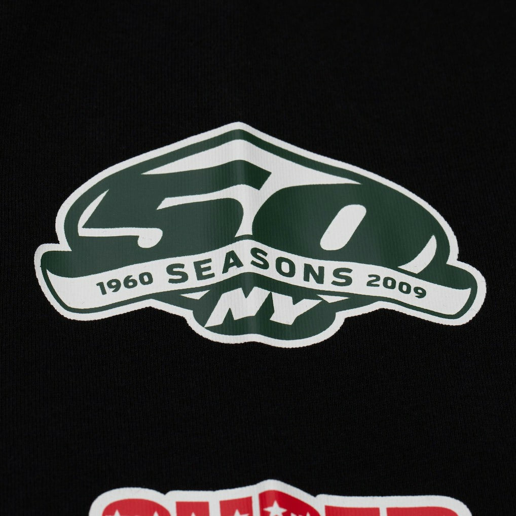 New York Jets Mitchell & Ness Training Camp Vintage Logos Long Sleeve T-Shirt