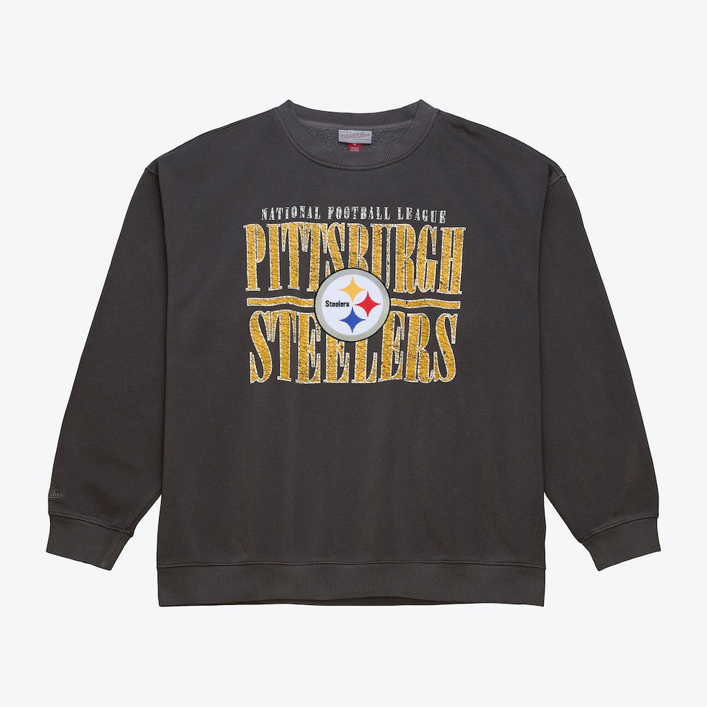 Pittsburgh Steelers Mitchell & Ness Downtown Collection Fleece Sweatshirt