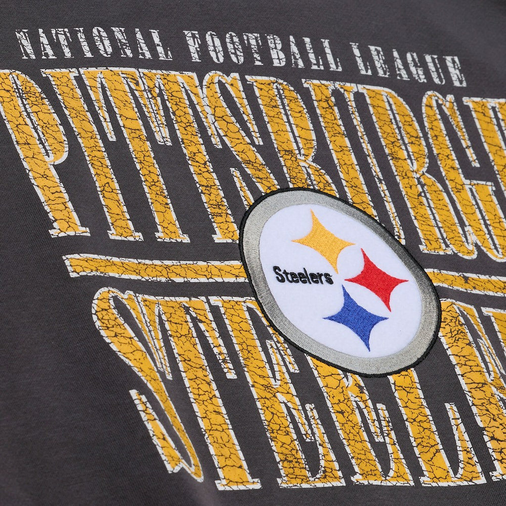Pittsburgh Steelers Mitchell & Ness Downtown Collection Fleece Sweatshirt