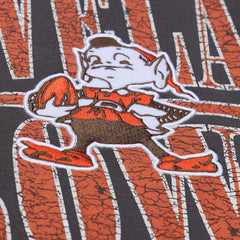 Cleveland Browns Mitchell & Ness Downtown Crew Vintage Logo Sweatshirt