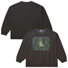 Green Bay Packers Mitchell & Ness Downtown Crew Vintage Logo Sweatshirt
