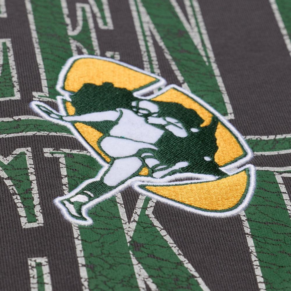 Green Bay Packers Mitchell & Ness Downtown Crew Vintage Logo Sweatshirt