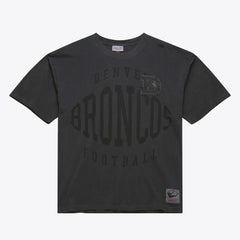 Denver Broncos Mitchell & Ness Downtown Collection Premium Vintage Logo T-Shirt