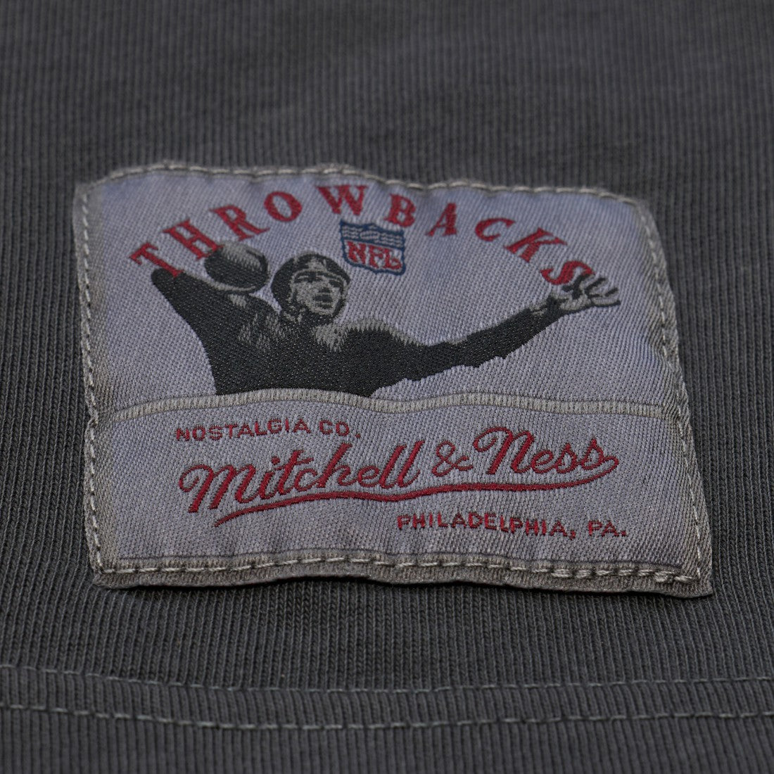 Denver Broncos Mitchell & Ness Downtown Collection Premium Vintage Logo T-Shirt