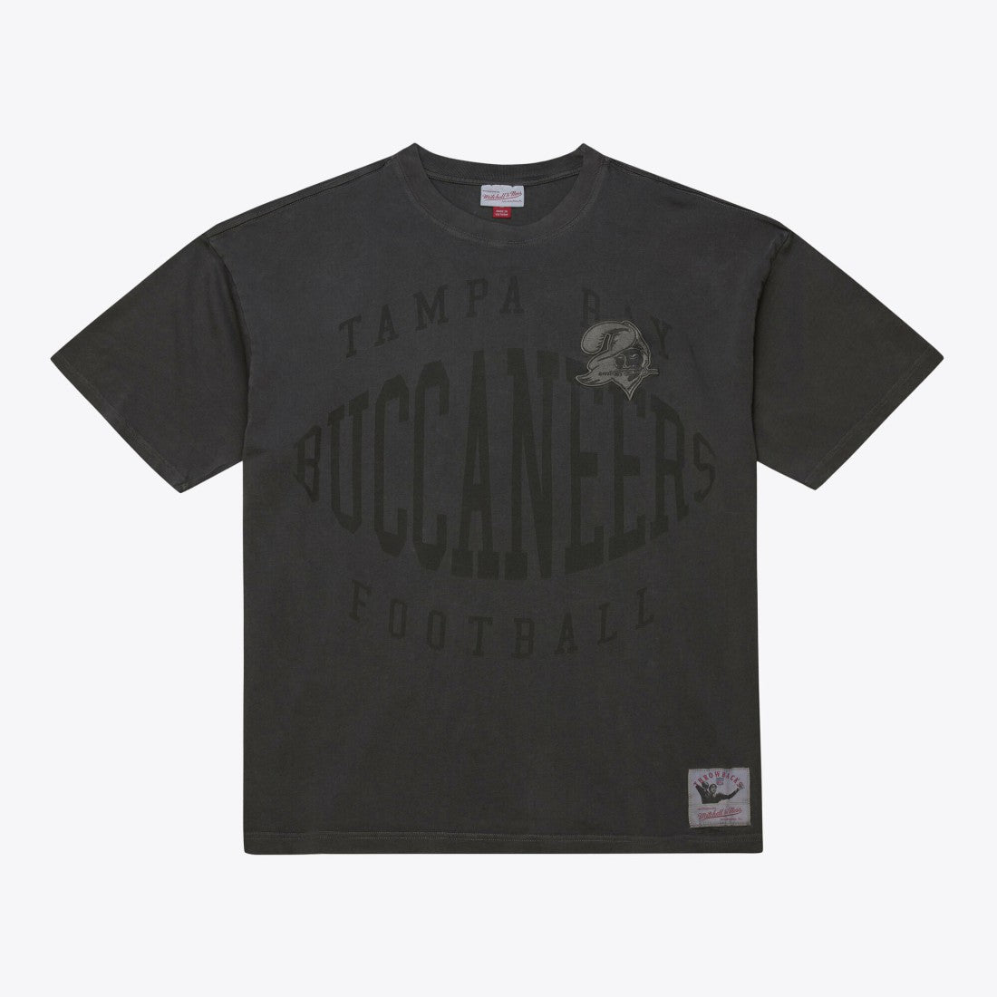 Tampa Bay Buccaneers Mitchell & Ness Downtown Collection Premium Vintage Logo T-Shirt