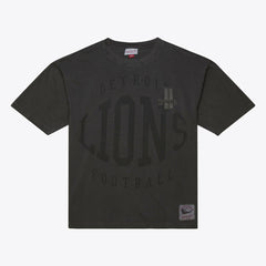 Detroit Lions Mitchell & Ness Downtown Collection Premium Vintage Logo T-Shirt