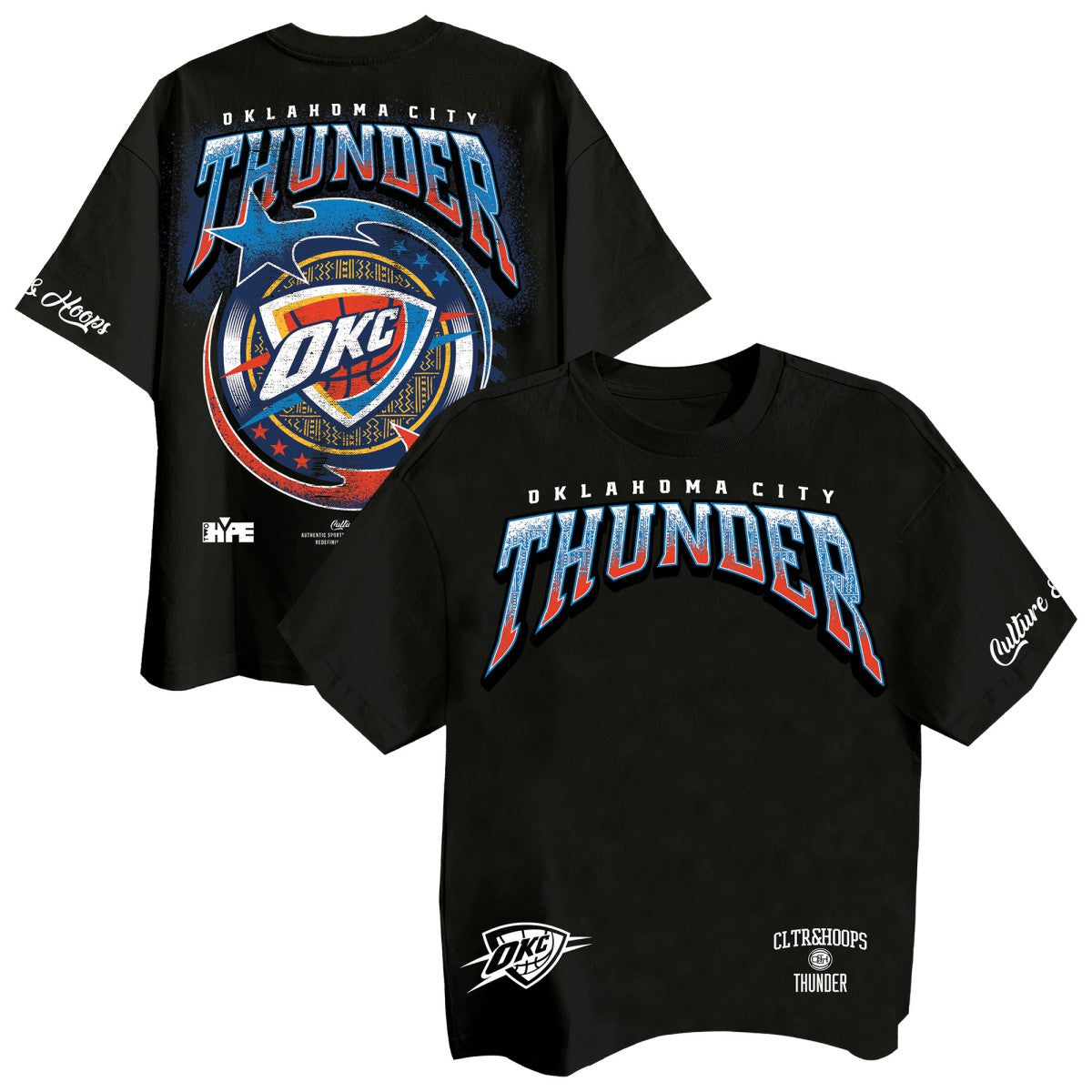 Oklahoma City Thunder Two Hype Drip & Dime Collection Premium T-Shirt Discount