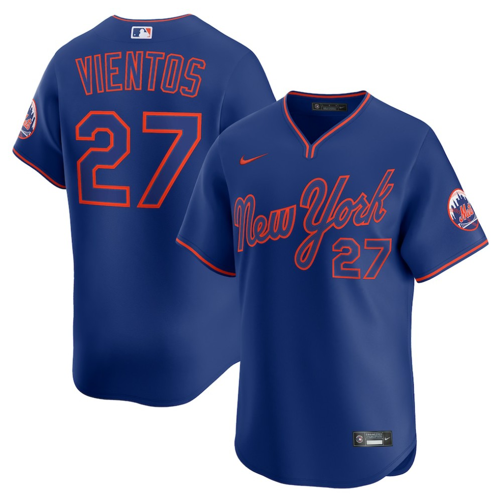 Mark Vientos New York Mets Nike Alternate Limited Player Jersey | MLB Online