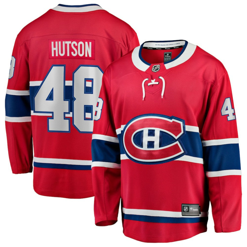 Lane Hutson Montreal Canadiens Fanatics Home Breakaway Jersey For Sale