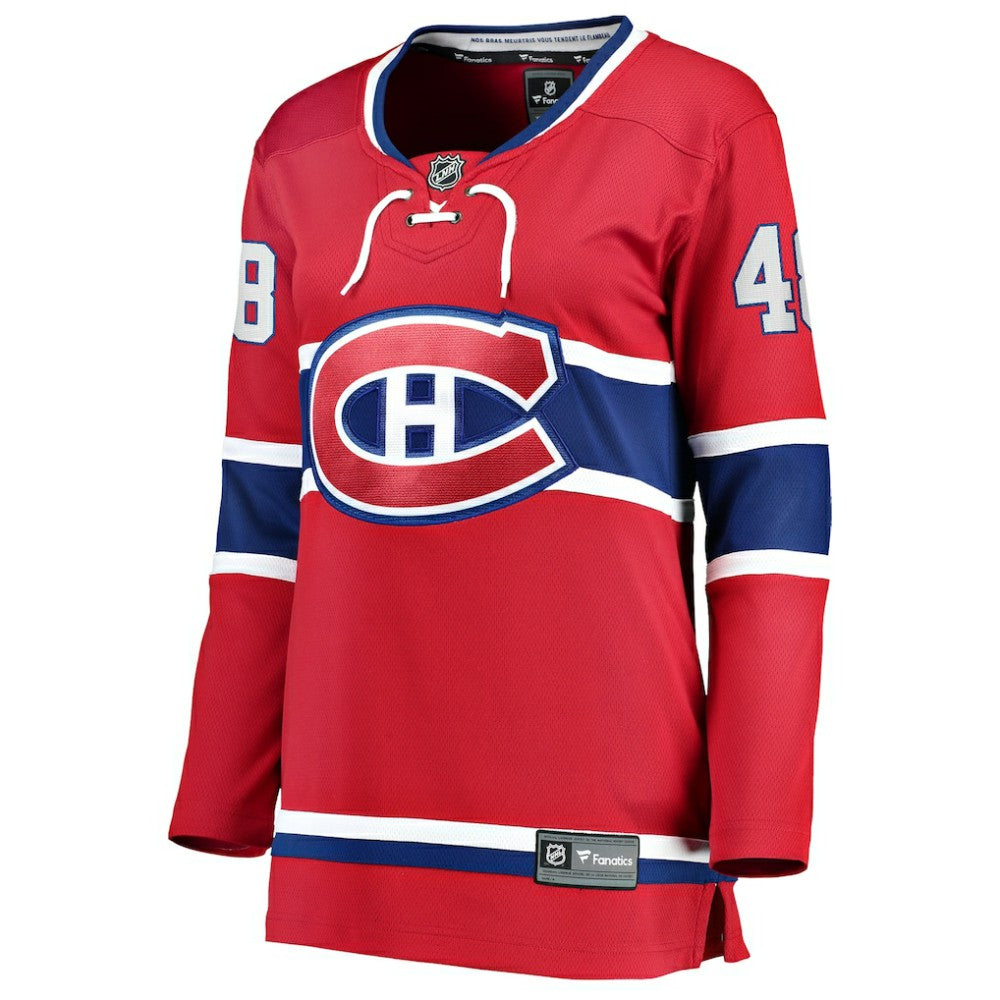 Lane Hutson Montreal Canadiens Fanatics Women's Home Breakaway Player Jersey Sale