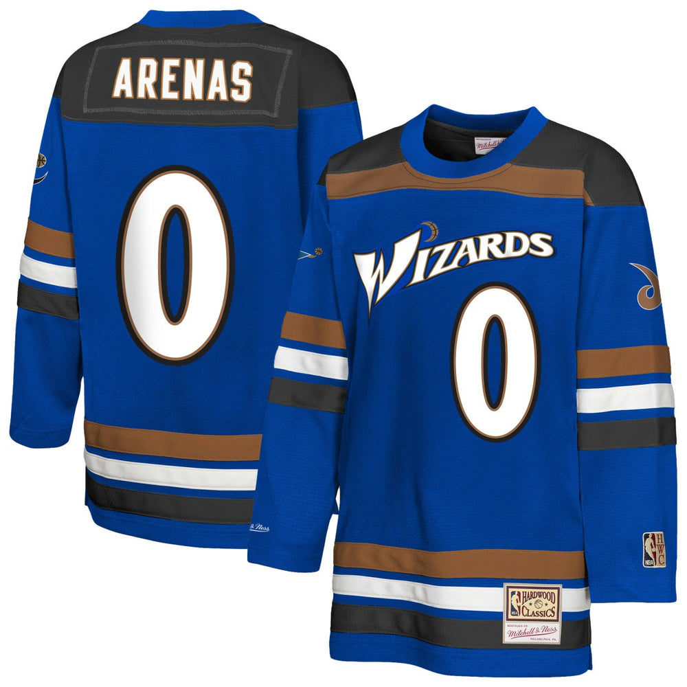 Gilbert Arenas Washington Wizards Youth Maxxed Out 2.0 Fashion Hockey Jersey On Sale