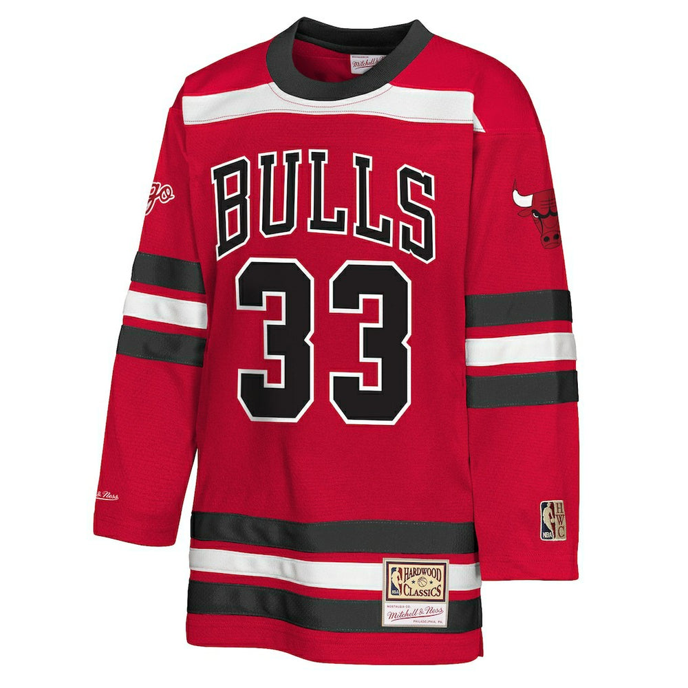 Scottie Pippen Chicago Bulls Youth Maxxed Out 2.0 Fashion Hockey Jersey sale New