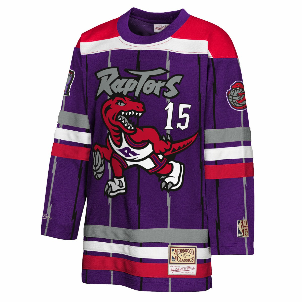 Vince Carter Toronto Raptors Youth Maxxed Out 2.0 Fashion Hockey Jersey Online