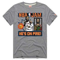 Jalen Brunson New York Knicks Homage Unisex NBA Jam Tri-Blend T-Shirt Online