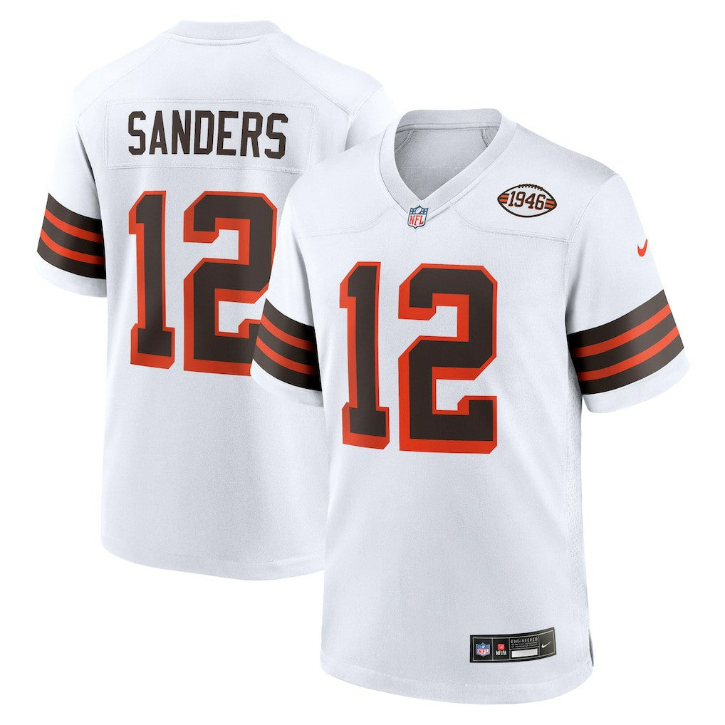 Cleveland Browns Nike Shedeur Sanders  2025 NFL Draft 2nd Alternate Game Jersey