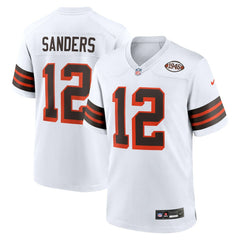 Cleveland Browns Nike Shedeur Sanders  2025 NFL Draft 2nd Alternate Game Jersey