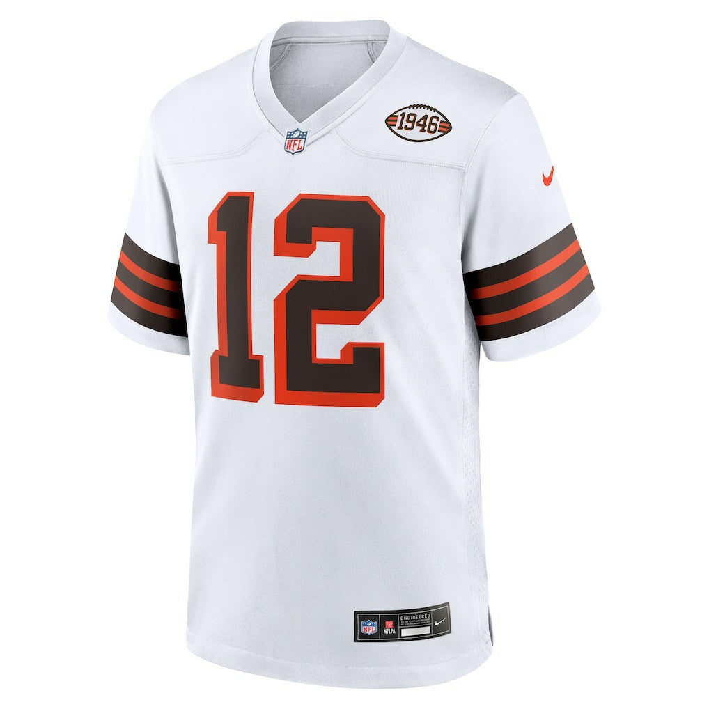 Cleveland Browns Nike Shedeur Sanders  2025 NFL Draft 2nd Alternate Game Jersey