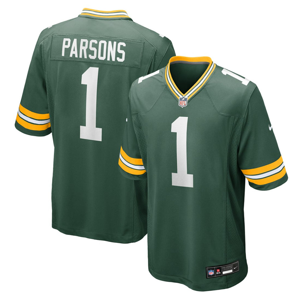 Green Bay Packers Nike Micah Parsons  Game Player Jersey