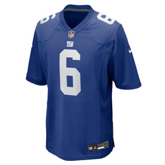 New York Giants Nike Jaxson Dart  2025 NFL Draft First Round Pick Game Jersey