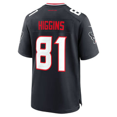 Houston Texans Nike Jayden Higgins  Game Jersey