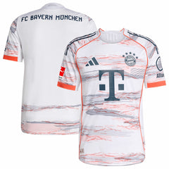 Bayern Munich 2025/26 Away Jersey White - Adidas