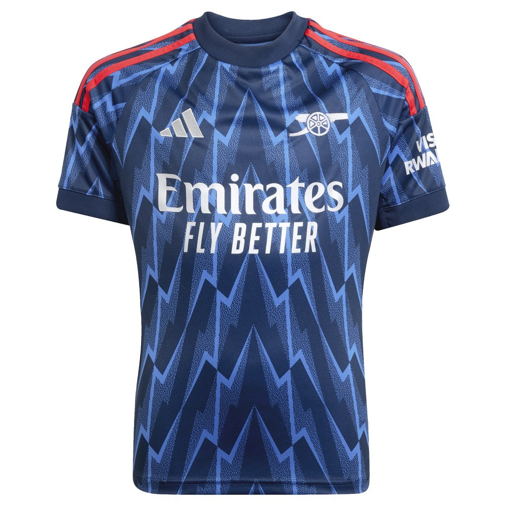 Arsenal Youth 2025/26 Away Replica Jersey Blue - Adidas