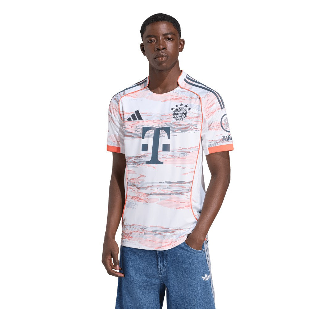 Bayern Munich 2025/26 Away Replica Jersey White - Adidas