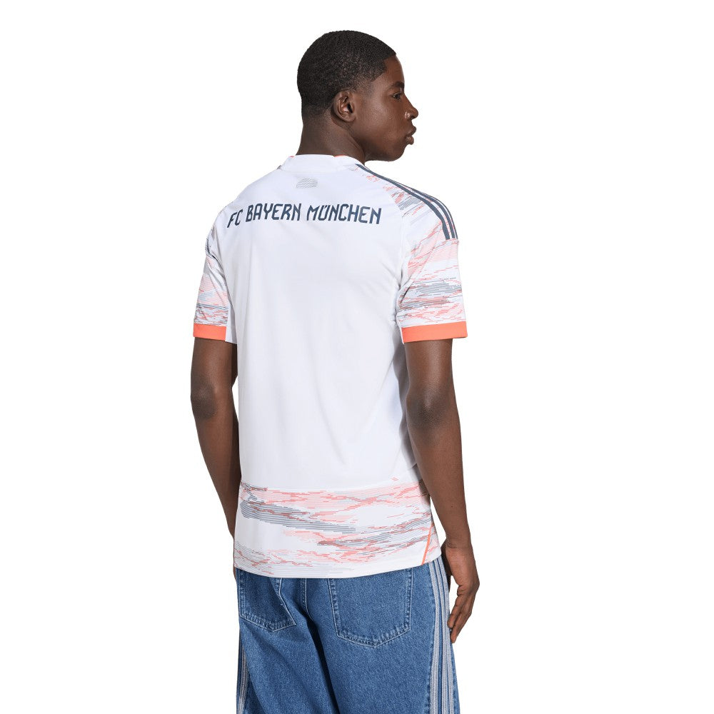Bayern Munich 2025/26 Away Replica Jersey White - Adidas
