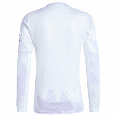 Manchester United 2025/26 Away Replica Long Sleeve Jersey White - Adidas