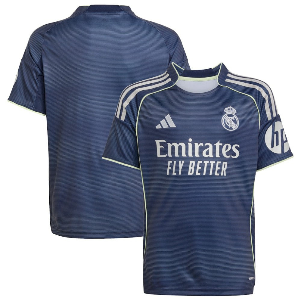 Real Madrid Youth 2025/26 Away Replica Jersey Blue - Adidas