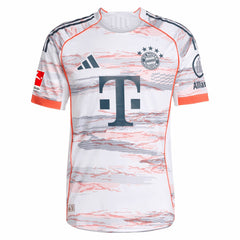 Bayern Munich 2025/26 Away Custom Jersey White - Adidas