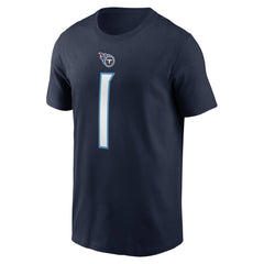 Tennessee Titans Nike Cameron Ward  Name & Number T-Shirt