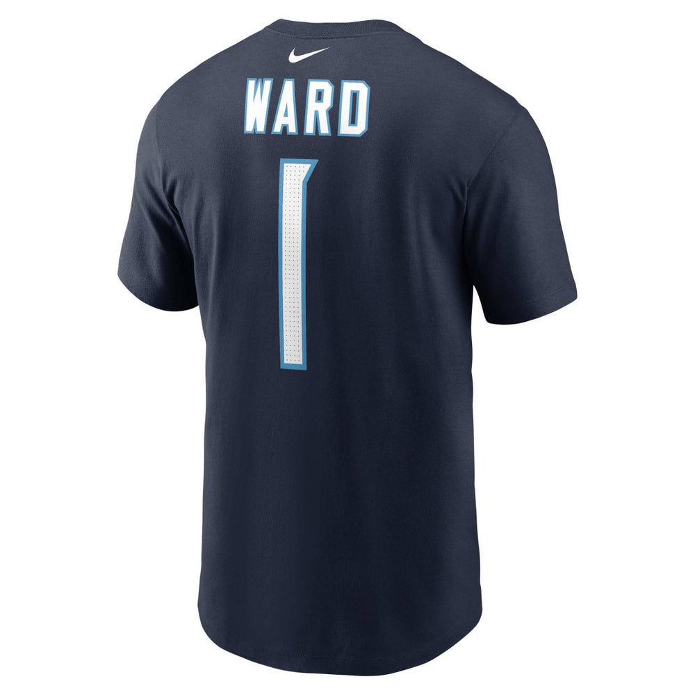 Tennessee Titans Nike Cameron Ward  Name & Number T-Shirt
