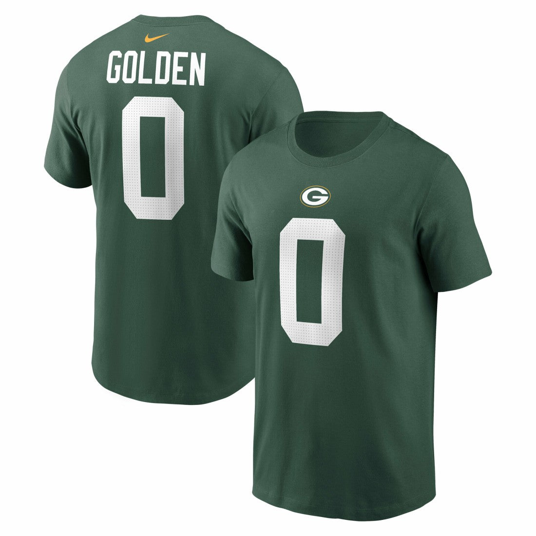 Green Bay Packers Nike 2025 NFL Draft First Round Pick No. 23 Name & Number T-Shirt