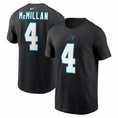 Carolina Panthers Nike Tetairoa McMillan  Name & Number T-Shirt