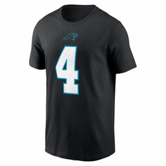 Carolina Panthers Nike Tetairoa McMillan  Name & Number T-Shirt