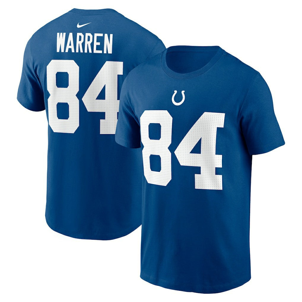Indianapolis Colts Nike Tyler Warren  Name & Number T-Shirt