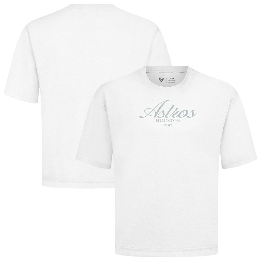Houston Astros Levelwear Ethereal Oversized Luxe Signature Knit T-Shirt | MLB New