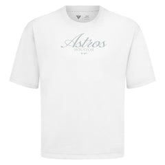 Houston Astros Levelwear Ethereal Oversized Luxe Signature Knit T-Shirt | MLB New