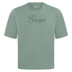Tampa Bay Rays Levelwear Ethereal Oversized Luxe Signature Knit T-Shirt | MLB On Sale