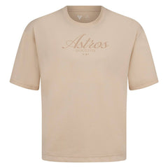 Houston Astros Levelwear Ethereal Oversized Luxe Signature Knit T-Shirt | MLB Outlet