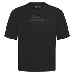 Athletics Levelwear Ethereal Oversized Luxe Signature Knit T-Shirt | MLB Online