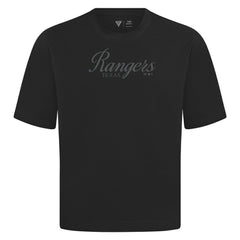 Texas Rangers Levelwear Ethereal Oversized Luxe Signature Knit T-Shirt | MLB Near me