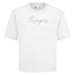 Texas Rangers Levelwear Ethereal Oversized Luxe Signature Knit T-Shirt | MLB US