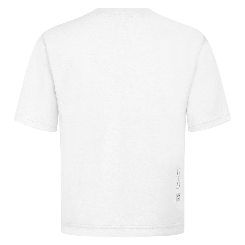 Texas Rangers Levelwear Ethereal Oversized Luxe Signature Knit T-Shirt | MLB US